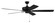 Super Pro 60 60''Ceiling Fan in Flat Black (46|S60FB5-60FBGW)