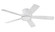 Tempo Hugger 52'' 52''Ceiling Fan in White (46|TMPH52W5)