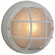 Bulkheads Oval and Round One Light Flushmount in Textured White (46|Z394-TW)