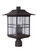 Dorset Three Light Post Mount in Aged Bronze Brushed (46|Z7825-ABZ)