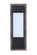 Heights LED Outdoor Lantern in Whiskey Barrel / Midnight (46|ZA2512-WBMN-LED)
