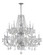 Traditional Crystal 16 Light Chandelier in Polished Chrome (60|1139-CH-CL-S)