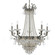 Majestic 13 Light Chandelier in Historic Brass (60|1486-HB-CL-SAQ)
