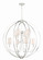 Sylvan Eight Light Chandelier in Polished Nickel (60|2246-PN)