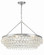 Calypso Six Light Chandelier in Polished Chrome (60|275-CH)