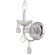 Imperial One Light Wall Sconce in Polished Chrome (60|3221-CH-CL-MWP)