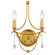 Metro Two Light Wall Sconce in Antique Gold (60|422-GA)