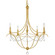 Metro Five Light Chandelier in Antique Gold (60|425-GA)