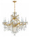 Maria Theresa Nine Light Chandelier in Gold (60|4409-GD-CL-S)