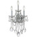 Maria Theresa Three Light Wall Sconce in Polished Chrome (60|4423-CH-CL-SAQ)