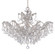 Maria Theresa Six Light Chandelier in Polished Chrome (60|4439-CH-CL-S)