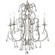 Ashton Six Light Chandelier in Olde Silver (60|5016-OS-CL-S)