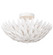 Broche Four Light Semi Flush Mount in Matte White (60|505-MT)