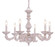 Paris Market Six Light Chandelier in Antique White (60|5126-AW)