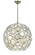 Palla Six Light Chandelier in Antique Silver (60|529-SA)