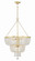 Rylee Eight Light Chandelier in Antique Gold (60|610-GA)