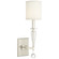 Paxton One Light Wall Sconce in Polished Nickel (60|8101-PN)