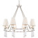 Baxter Eight Light Chandelier in Polished Nickel (60|8867-PN)