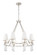 Baxter Eight Light Chandelier in Polished Nickel (60|8867-PN)