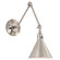 Morgan One Light Wall Sconce in Polished Nickel (60|MOR-8801-PN)