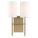 Veronica Two Light Wall Sconce in Aged Brass (60|VER-242-AG)