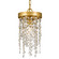 Winham One Light Pendant in Antique Gold (60|WIN-610-GA-CL-MWP)