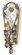 Napoli One Light Wall Sconce in Gold Leaf/Majestic Silver Leaf/Antique Mirror (142|5028)