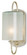 Glacier One Light Wall Sconce in Silver Leaf (142|5129)