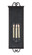 Giatti Collection Three Light Outdoor Wall Sconce in Midnight (142|5500-0007)