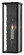 Tanzy One Light Wall Sconce in Midnight Black/Clear Seeded (142|5500-0037)