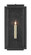 Wright One Light Outdoor Wall Sconce in Midnight (142|5500-0040)