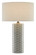 Fisch One Light Table Lamp in Gray/White (142|6000-0283)