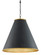 Pierrepont One Light Pendant in Antique Black/Contemporary Gold Leaf/Gold (142|9000-0535)