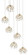 Crystal Bud Seven Light Pendant in Clear/Contemporary Silver Leaf/Silver (142|9000-0669)