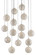 Finhorn 15 Light Pendant in Natural/Silver (142|9000-0719)