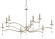 Serilana Nine Light Chandelier in Antique Silver Leaf/Natural (142|9000-0815)