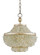 Shoreline One Light Pendant in Harlow Silver Leaf/Seaglass (142|9223)