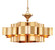 Grand Lotus Six Light Chandelier in Antique Gold Leaf (142|9494)