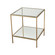 Scotch Mist Accent Table in Gold Leaf (45|1114-301)