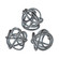 Glass Knot Decorative Accessory in Gray (45|154-019/S3)