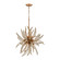 Naples Eight Light Chandelier in Matte Gold (45|16764/8)