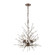 Crislett Five Light Chandelier in Sunglow Bronze (45|18257/5)