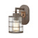 Gilbert One Light Wall Sconce in Rusted Coffee (45|18363/1)