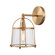 Merrick One Light Wall Sconce in Satin Brass (45|18450/1)