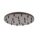 Pendant Options Pan Only, 18-Light Round in Oil Rubbed Bronze (45|18R-OB)