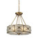 Preston Four Light Chandelier in Brushed Brass (45|22004/4)