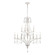 French Parlor 12 Light Chandelier in Vintage White (45|33478/8+4)