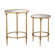 Alcazar Accent Tables (Set of 2) in Antique Gold (45|351-10236/S2)