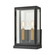 Foundation Two Light Outdoor Wall Sconce in Matte Black (45|45502/2)