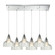 Danica Six Light Pendant in Polished Chrome (45|46018/6RC)